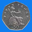 50 pence / reverse