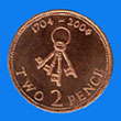 2 pence / reverse