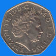 50 pence / obverse