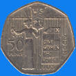 50 pence / obverse